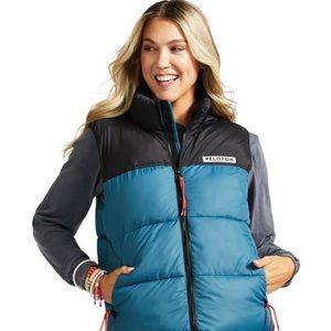Peloton puffer vest size large